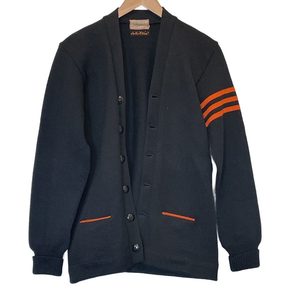 Vintage Dehen University Letterman Academia Varsity Sweater Worsted Portland - Picture 8 of 9